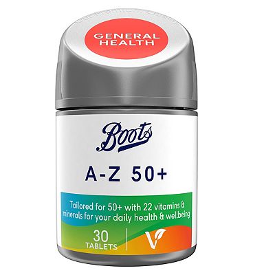 Boots A-Z 50+ 30 Tablets