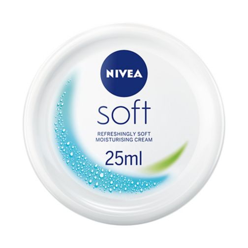 NIVEA Soft Moisturising Cream for Face, Hands and Body, 25ml