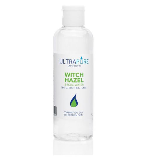 Ultrapure Witch Hazel & Rose Water Gentle Soothing Toner - 500ml