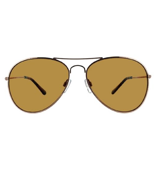 Oasis Sunglasses Agave - Rose Gold Frame