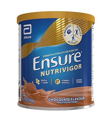 Ensure NutriVigor, 400g, Chocolate Flavour Nutritional Shake