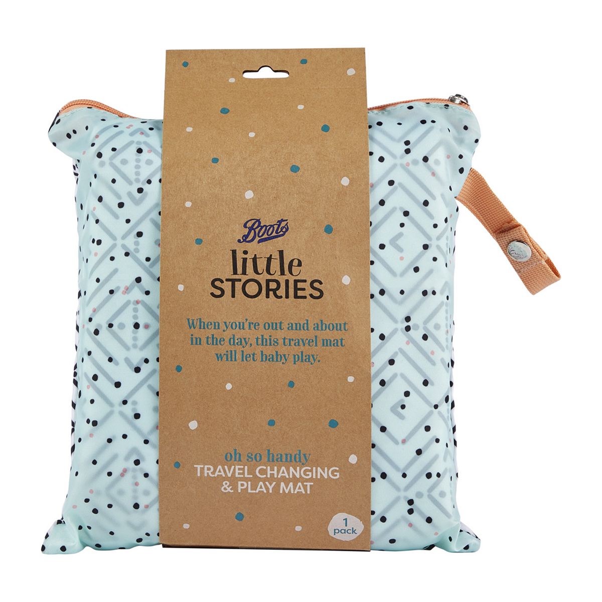 Boots Little Stories Play/Travel Change Blanket