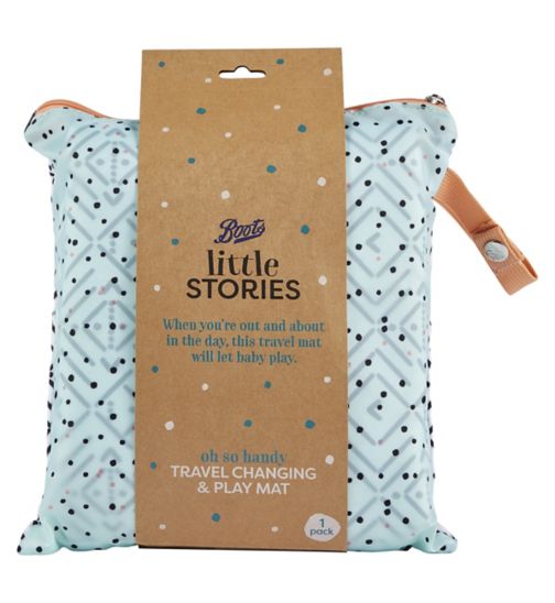 Boots Little Stories Play / Travel Change Blanket