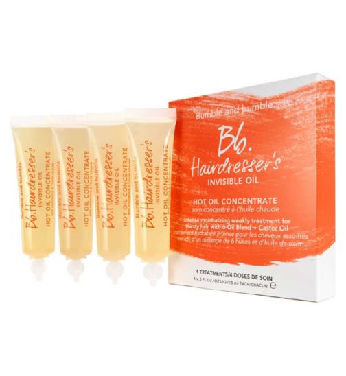 Bumble and Bumble Hairdresser's Invisible Oil Hot Oil treatment 4 pack