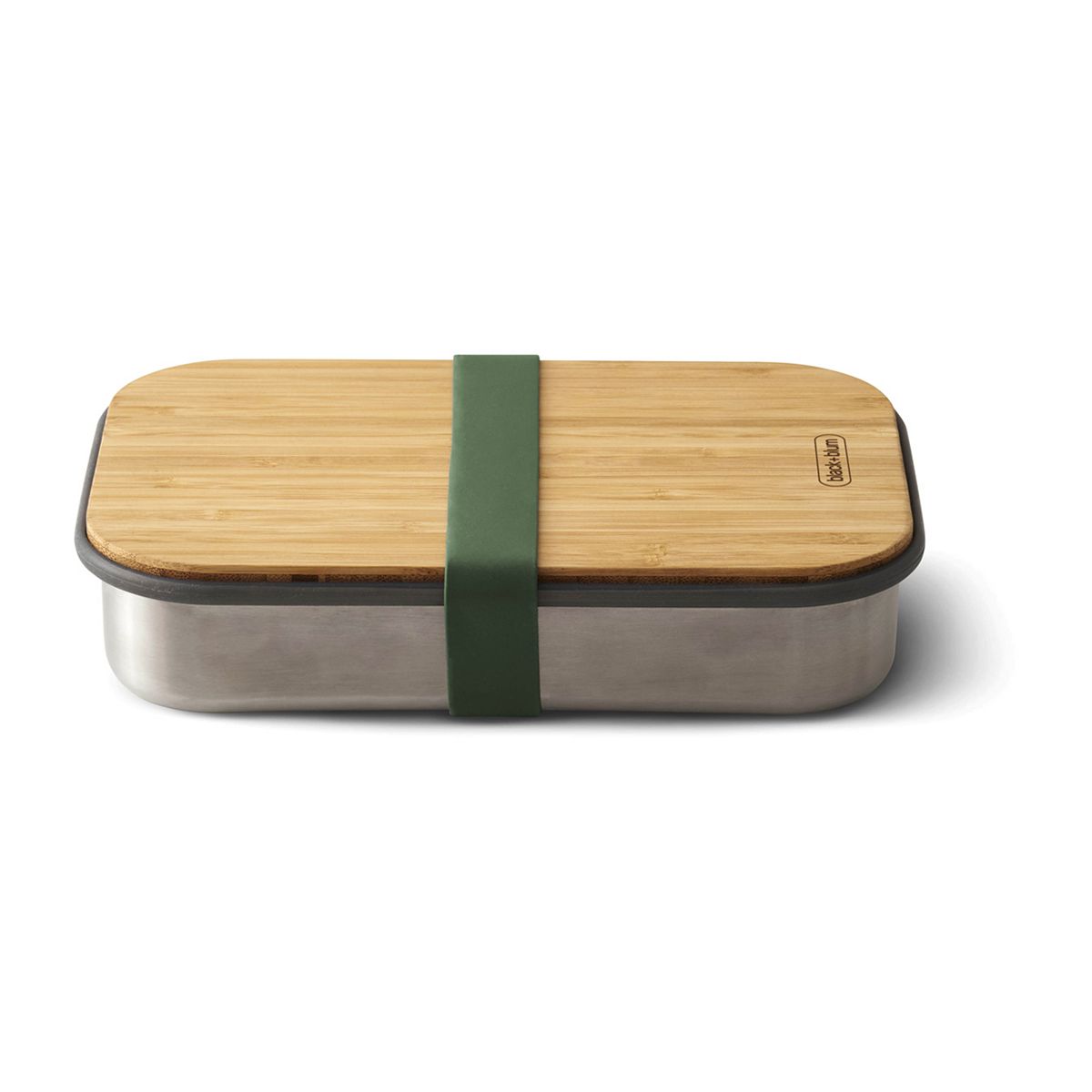 Black + Blum Steel Sandwich Box Olive - 900Ml