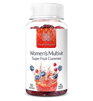 Healthspan Women's Multivit Super Fruit 30 Gummies Review