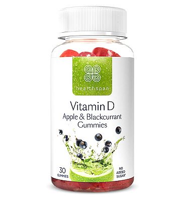 Healthspan Vitamin D Apple & Blackcurrant 30 Gummies Review