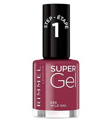 Rimmel London Super Gel Nail Polish Wild Gal