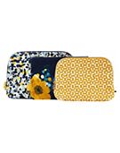 Joules Set Of Three Washbags