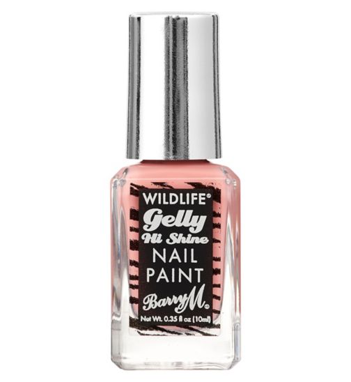 Barry M wildlife nail paint tropical pink 10ml