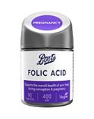 Boots Folic Acid 400ug 60 Tablets (2 month supply)