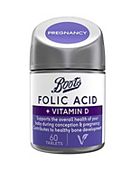 Boots Folic Acid + Vitamin D 60 Tablets (2 month supply)