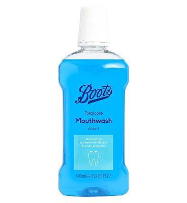 Boots Everyday Total Care Mouthwash 500ml