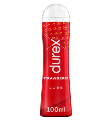 Durex Play Water Based Strawberry Lubricant Gel - 100ml