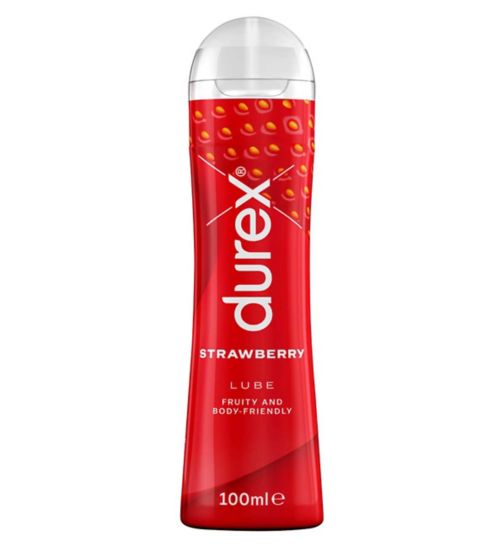 Durex Play Water Based Strawberry Lubricant Gel - 100ml