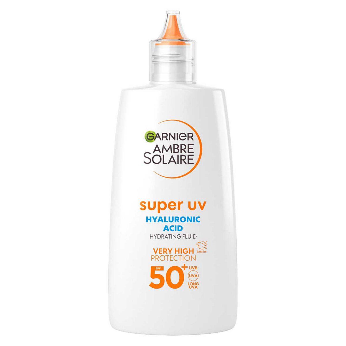 Garnier Ambre Solaire Spf 50+ Super Uv Face Protection Fluid 40ml