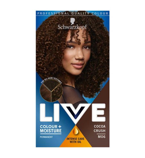 Schwarzkopf LIVE Colour + Moisture MO6 Cocoa Crush Permanent Hair Dye