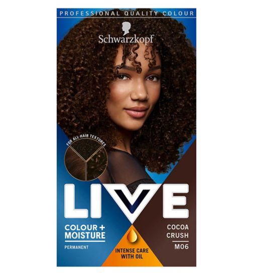 Schwarzkopf LIVE Colour + Moisture MO6 Cocoa Crush Permanent Hair Dye