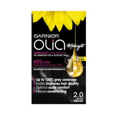 Garnier Olia Midnight 2.0 Black Diamond No Ammonia Permanent Hair Dye