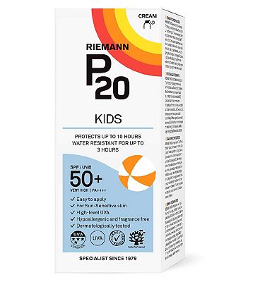 Riemann P20 SPF50+ Suncream for Kids 200ml