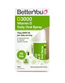 BetterYou D3000 Vitamin D Daily Oral Spray 15ml