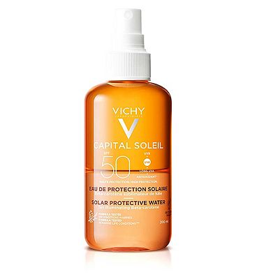 Vichy Capital Soleil Tan Illuminating Sun Protection Water Spray SPF50 200ml