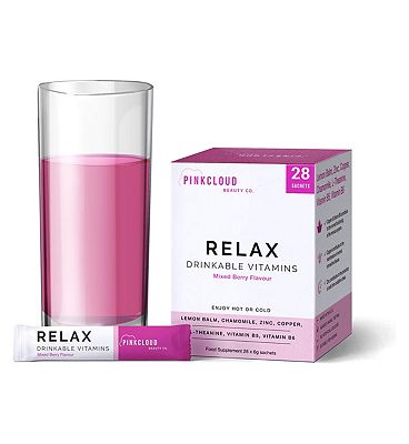 Pink Cloud Relax Drinkable Vitamins 28 Sachets Review