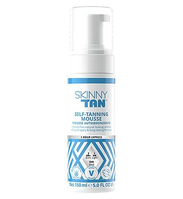 SKIN & TAN 1 Hour Express Self-Tanning Mousse 150ml