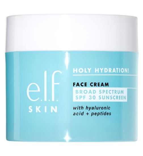 e.l.f. Holy Hydration! Face Cream Broad Spectrum SPF 30 Sunscreen 50g