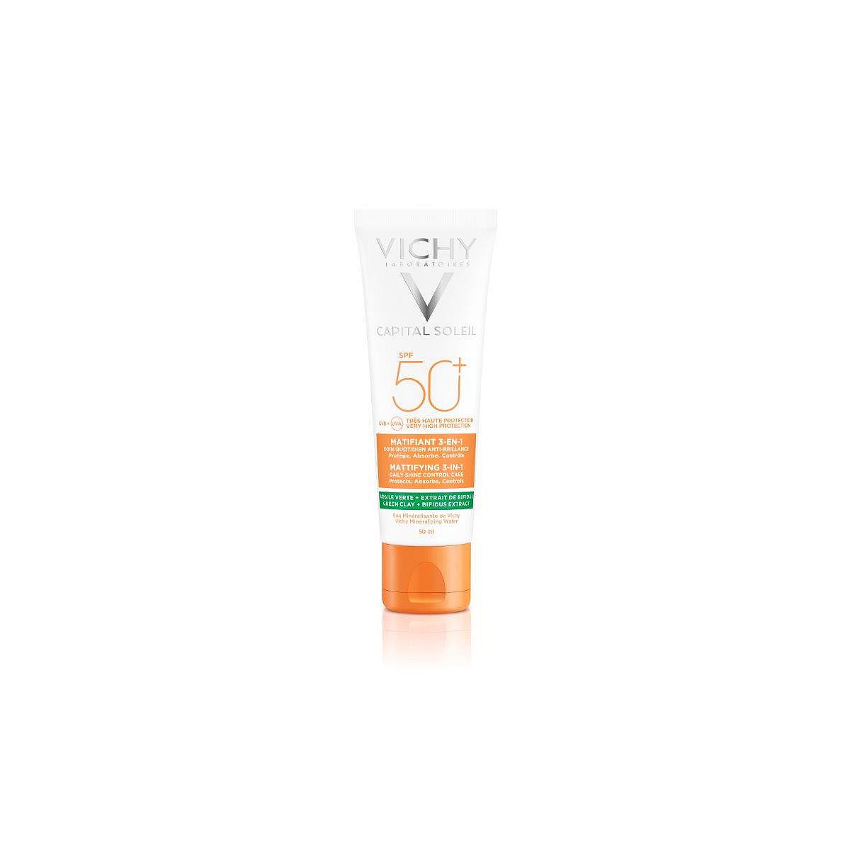 Vichy Capital Soleil Mattifying 3-In-1 Cream Spf50+ 50ml