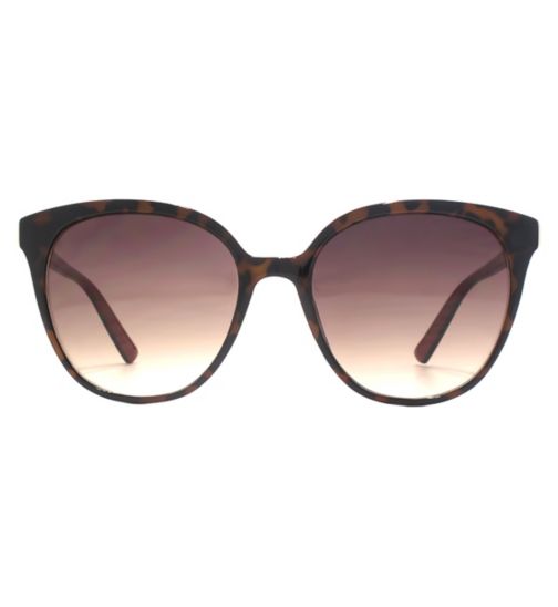 French Connection Women's Sunglasses - Tortoiseshell and Coral Frame