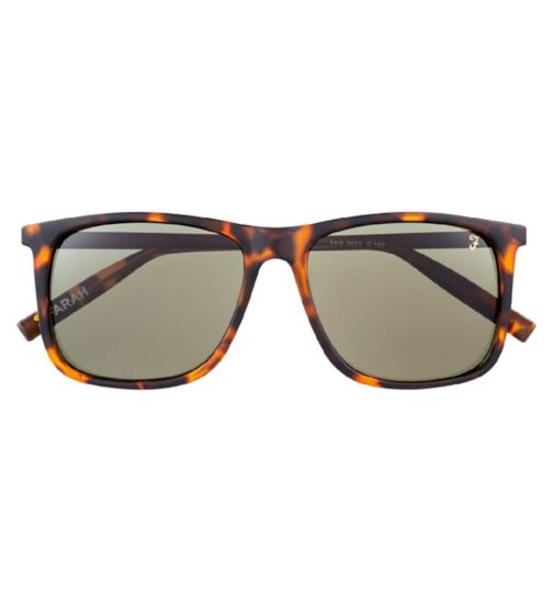 Farah Sunglasses - Matte Torte and Solid Green Frame