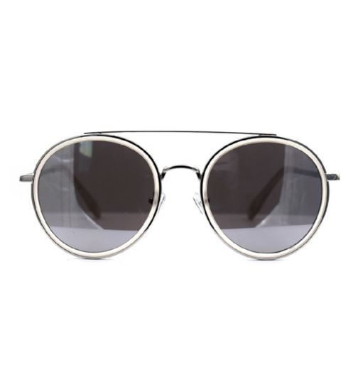 Converse Ladies Sunglasses - Crystal and Silver Frame