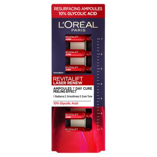 L'Oreal Paris Revitalift Laser Ampoules 10% Glycolic Acid Peel (7x1.3ml)