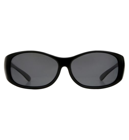Boots Optical Cover Sunglasses - Shiny Black Frame