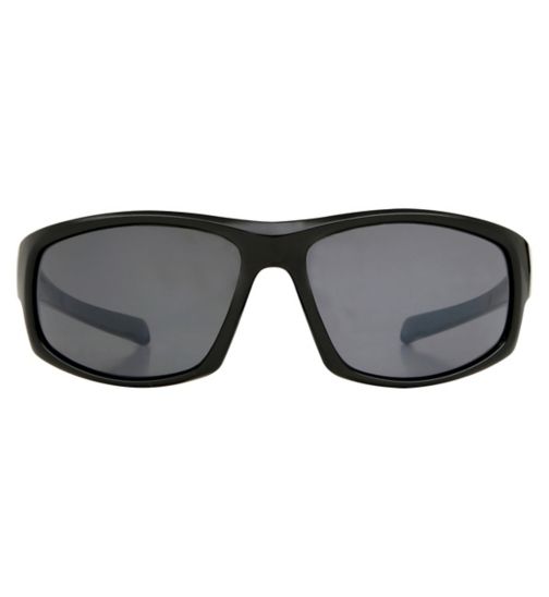 Boots Active Sunglasses - Black and Grey Frame