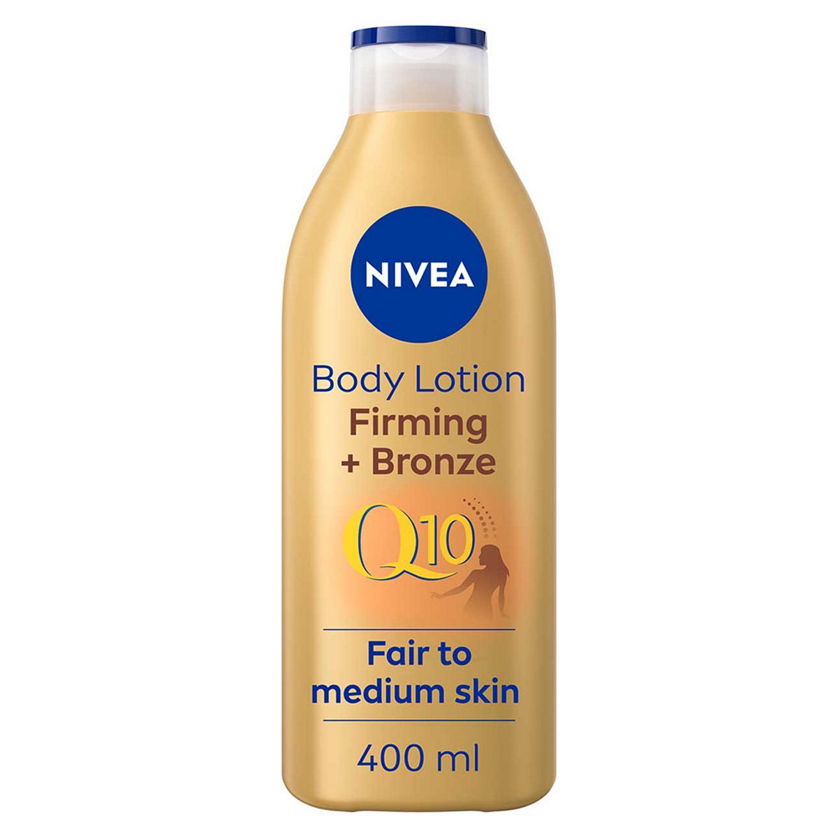 Nivea Q10 Gradual Tan Body Moisturiser Fair To Medium 400Ml