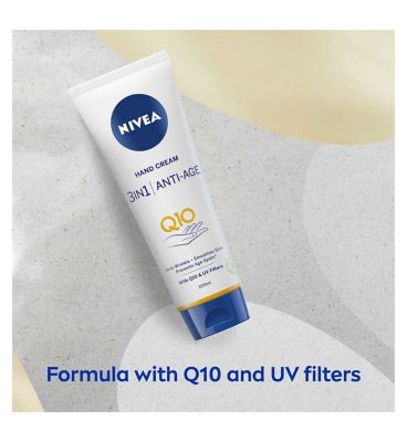 NIVEA Hand Cream 3 in 1 Anti-Age Q10 100ml (6)