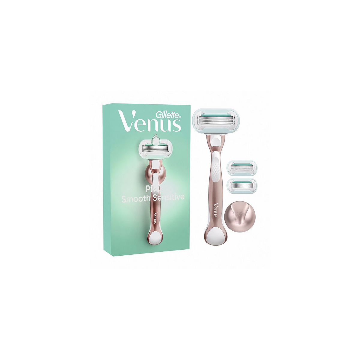 Gillette Pro Smooth Sensitive Razor + 3 Replacement Blades - Image 4