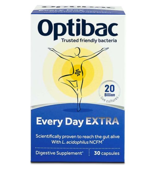 Optibac For Every Day Extra Capsules 30s