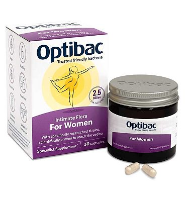 Optibac Intimate Flora For Women - 30 Capsules