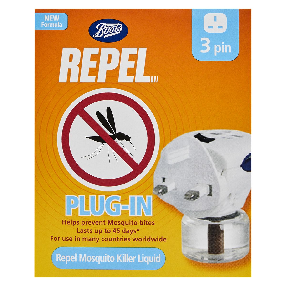   Repel Mosquito Killer 3 Pin Plug-In