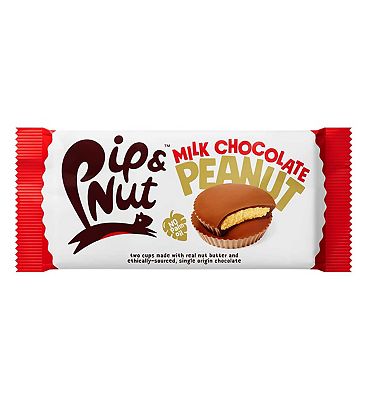 Pip & Nut Milk Chocolate Peanut Butter Cups - 34g