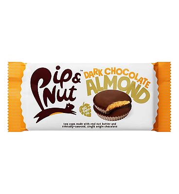 Pip & Nut Dark Chocolate Almond Butter Cups - 34g