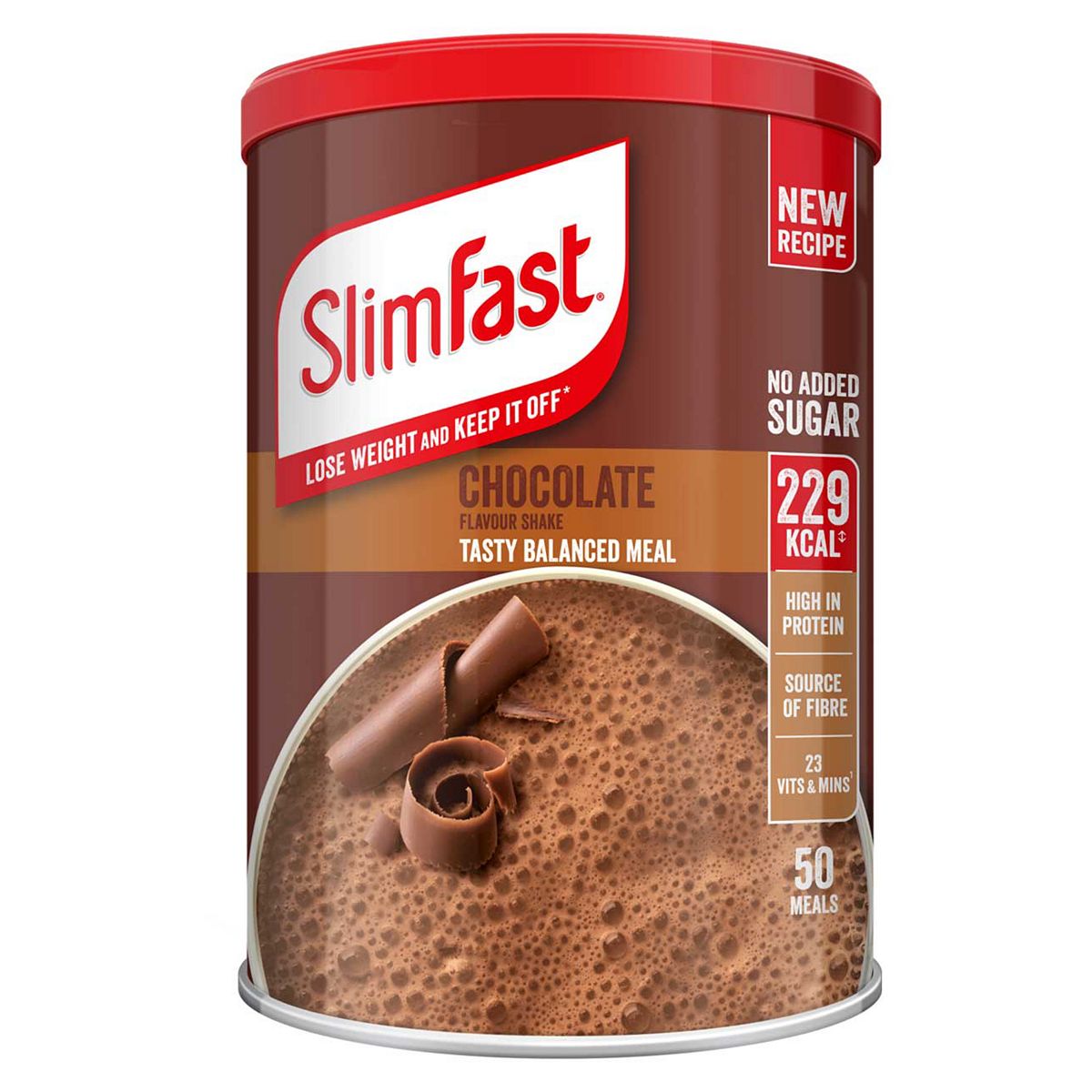 Slim Fast Slimfast Chocolate Shake 50 Serving - 1875G