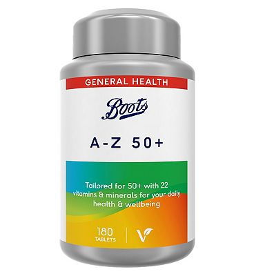 Boots A-Z 50+ 180 Tablets (6 month supply)