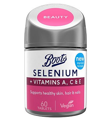 Boots Selenium with Vitamins A, C and E 60 Tablets (2 month supply)