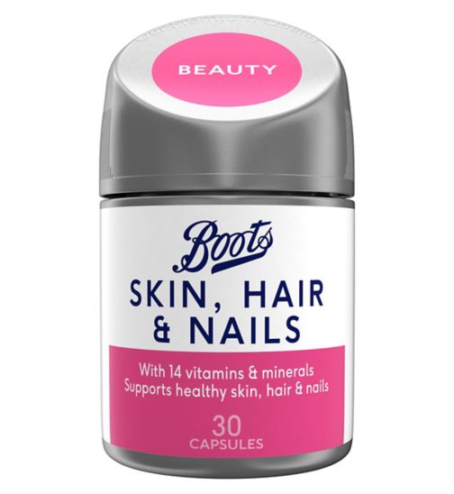 Boots Skin, Hair & Nails 30 Capsules (1 month supply)