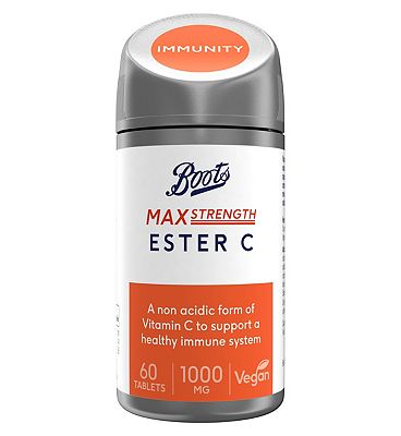 Boots Ester C 1000 mg 60 Tablets