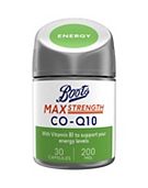 Boots Max Strength Co-Q10 30 Capsules